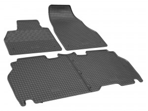 Gummifußmatten geeignet für Mercedes Citan 5-Sitzer ab 2012 Passgenau ideal Angepasst