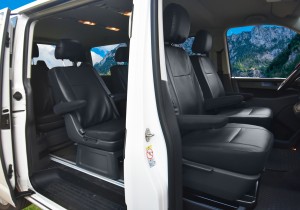 PASSGENAUE KUNSTLEDER SITZBEZÜGE  MEISTER geeignet für VW T6 Multivan Bj. ab 2015  6 Sitzer - ideal angepasst  