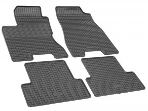 Gummifußmatten geeignet für Nissan X-Trail II 2007-2014 Passgenau ideal Angepasst