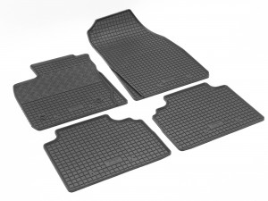 Gummifußmatten geeignet für Ford Courier 5-Sitzer ab 2014 Passgenau ideal Angepasst