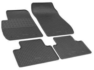 Gummifußmatten geeignet für Opel Zafira C 5-Sitzer ab 2012 Passgenau ideal Angepasst