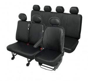 Sitzbezüge geeignet für VW CRAFTER (2006-...) -DV1M2L4XXL Kunstleder ECO-Leder