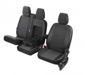 Sitzbezüge Passgenau Schonbezüge geeignet für Iveco Daily VI (ab 2014) - VIVA - Erste Reihe (1+2) DV-VI-3M-ID-266