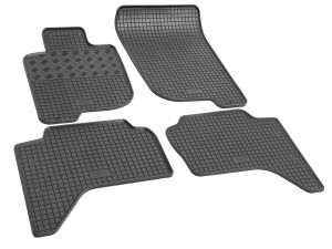 Gummifußmatten geeignet für Mitsubishi L200 V ab 2015 Passgenau ideal Angepasst