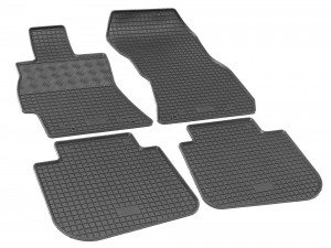 Gummifußmatten geeignet für Subaru Outback IV 2009-2014 Passgenau ideal Angepasst