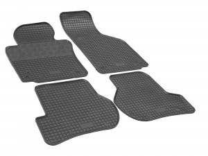 Gummifußmatten geeignet für Seat Leon II 2006-2012 Passgenau ideal Angepasst