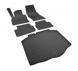 Passgenaues Fußmatten und Kofferraumwanne - ein SET geeignet für SEAT Ibiza ab 2017