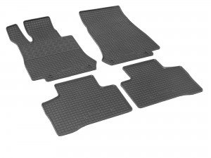 Passgenau ideal Angepasst Gummifußmatten geeignet für Mercedes GLC Coupe ab 2015 
