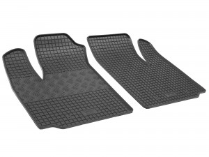 Gummifußmatten geeignet für Fiat Doblo 2-Sitzer 2001-2009 Passgenau ideal Angepasst