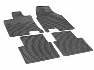 Gummifußmatten geeignet für Nissan Qashqai +2 7-Sitzer 2008-2013 Passgenau ideal Angepasst