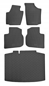 Passgenaues SET Fußmatten und Kofferraumwanne geeignet für Seat Toledo ab 2013  limousine