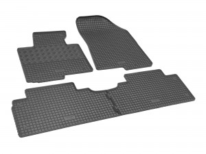 Gummifußmatten geeignet für Kia Carens 5-Sitzer ab 2013 Passgenau ideal Angepasst