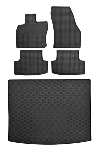 Passgenaues SET Fußmatten und Kofferraumwanne geeignet für SEAT Ateca 4x2 ab 2016