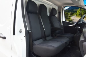 Passgenaue LUX Sitzbezüge passend für Trafic NV300 Vivaro Talento Maßgeschneider