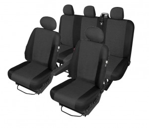 Sitzbezüge geeignet für PEUGEOT EXPERT (2007-2016) - DV1L 1LRHD 3 Ares Sitzschoner Set
