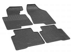 Gummifußmatten geeignet für Hyundai Santa Fe 2013-2018 Passgenau ideal Angepasst