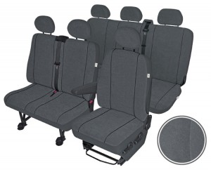 Sitzbezüge geeignet für PEUGEOT EXPERT (2007-2016)- DV1L 2M 3 Elegance Sitzschoner Set