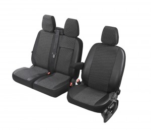 Sitzbezüge  Passgenau Schonbezüge geeignet für VW Crafter (ab 2017) - VIVA- Erste Reihe (1+2) DV-VI-3M-OPDZ-MTVC-310