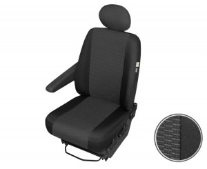 Fahrersitzbezüg geeignet für PEUGEOT BOXER (2002-...) - DV1M Ares Sitzschoner