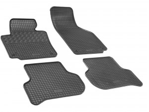 Gummifußmatten geeignet für Seat Altea 2005-2015 Passgenau ideal Angepasst