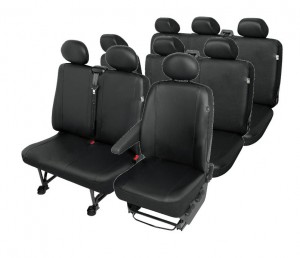 Sitzbezüge Kunstleder geeignet für VW T5 (2003-...) -DV1M2M-1M2XL3 ECO-Leder