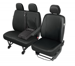 Sitzbezüge Kunstleder geeignet für FIAT DUCATO (2000-...) -DV1M2T ECO-Leder