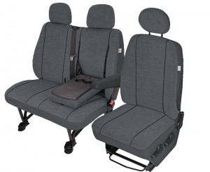 Sitzbezuge geeignet für MERCEDES SPRINTER ab 2000 - DV1M 2Tab Elegance Sitzschoner Set