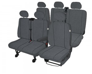Sitzbezüge geeignet für PEUGEOT  EXPERT 2007-2016 - DV1L2M + 1M2L Elegance Sitzschoner Set