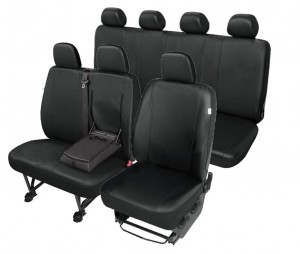 Sitzbezüge geeignet für VW CRAFTER (2014-...) -DV1M2LT4XL Kunstleder ECO-Leder