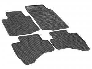 Gummifußmatten geeignet für Citroen C1 II ab 2014 Passgenau ideal Angepasst