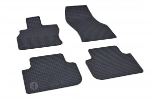 Gummifußmatten geeignet für Audi Q3 ab 2019 Passgenau ideal Angepasst