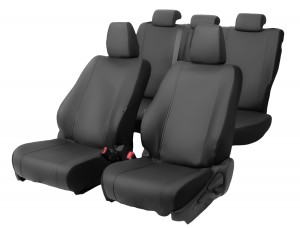 Sitzbezüge VIP Schonbezüge ECO Kunstleder Passgenau - ein Set  Z4L-VIP-02 geeignet für Ford Ranger ab 2012
