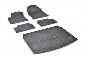 Passgenaues Fußmatten und Kofferraumwanne - ein SET geeignet für Kia X-Ceed ab 2019   