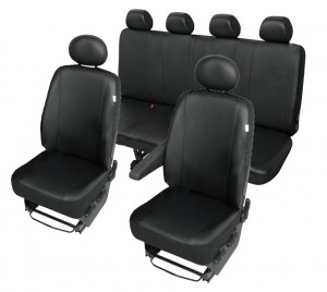 Sitzbezüge geeignet für VW CRAFTER (2006-...) -DV1M1M4XXL Kunstleder ECO-Leder