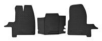 Gummimatten für Ford Transit Custom ab 2018 bis 2023 - 3 Sitze - Manual - 3-teiliges Set