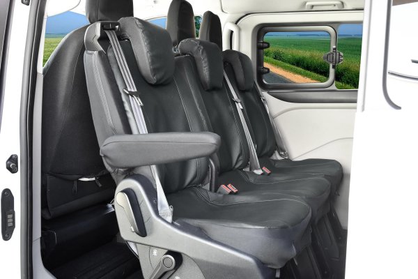 Autositzbezüge passend für Ford Transit Custom I ab 2012 bis 2023 – Kunstleder