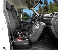 Autositzbezüge passend für Nissan NV400 ab 2011 bis 2021 – Polstermaterial mit Kunstleder