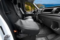 Autositzbezüge passend für Ford Transit Custom I ab 2012 bis 2023 – atmungsaktives Kunstleder
