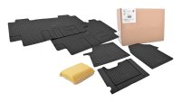 Gummimatten für Citroen Jumpy/SpaceTourer ab 2016 8 Sitze - 5-teiliges Set