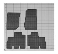 Fußmatten & Kofferraumwanne für Jeep Wrangler ab 2006 / ab 2019 (5-türig) passgenau