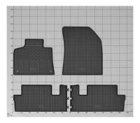 Fußmatten & Kofferraumwanne für Citroen C4 Picasso ab 2013 passgenau