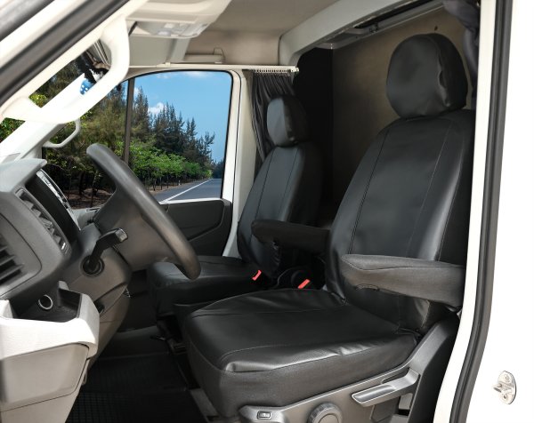 Autositzbezüge passend für VW Crafter ab 2017 – Kunstleder