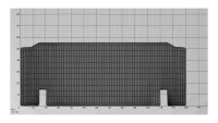 Gummimatten für Fiat Ducato III / Citroen Jumper II /Peugeot Boxer II ab 2006 / ab 2014 bis 2022 - 2-teiliges Set