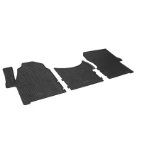 Gummimatten für VW Crafter ab 2006 bis 2017 | 3Sitze - 3-teiliges Set