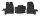 Gummimatten für FORD Transit 3m ab 2014- 3 Sitze - 3-teiliges Set