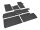 Gummimatten für Nissan NV300 ab 2014/Primastar ab 2021-  8/9 Sitze - 8-teiliges Set