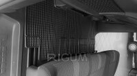 Gummimatten für Toyota Proace ab 2016 5 Sitze - 2 Reihe - 1-teiliges Set