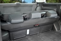 Autositzbezüge passend für VW T6 Multivan ab 2015 und VW T6.1 Multivan ab 2019 – Polstermaterial mit Kunstleder