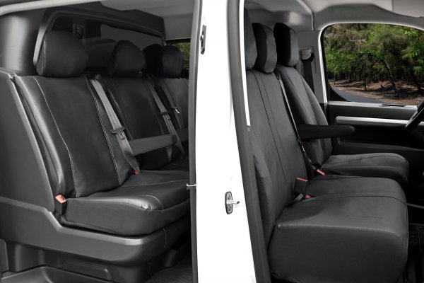 Autositzbezüge passend für Opel Zafira Life ab 2019 – Kunstleder