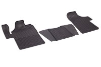 Gummimatten für Mercedes Vito 639 ab 2003 bis 2014 2./3  Sitze - 3-teiliges Set